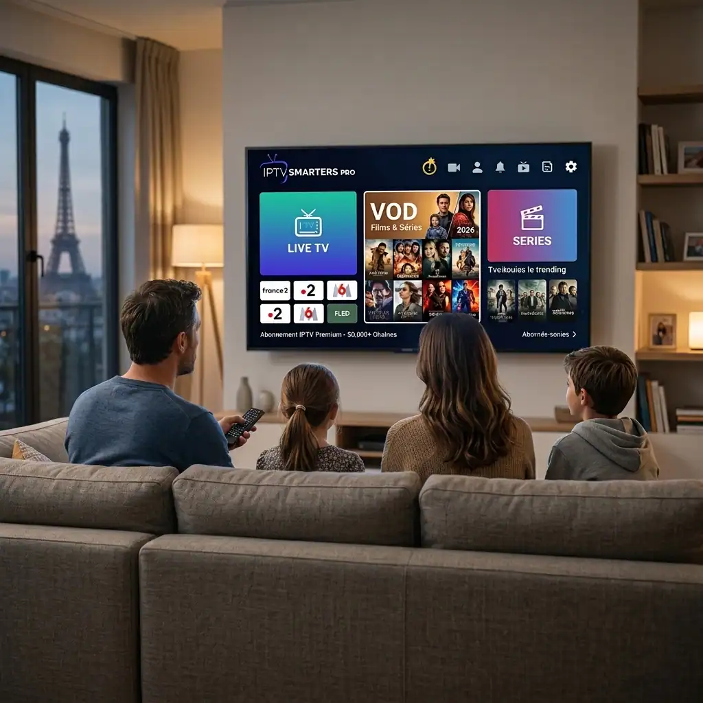 Abonnement IPTV Smarters Pro